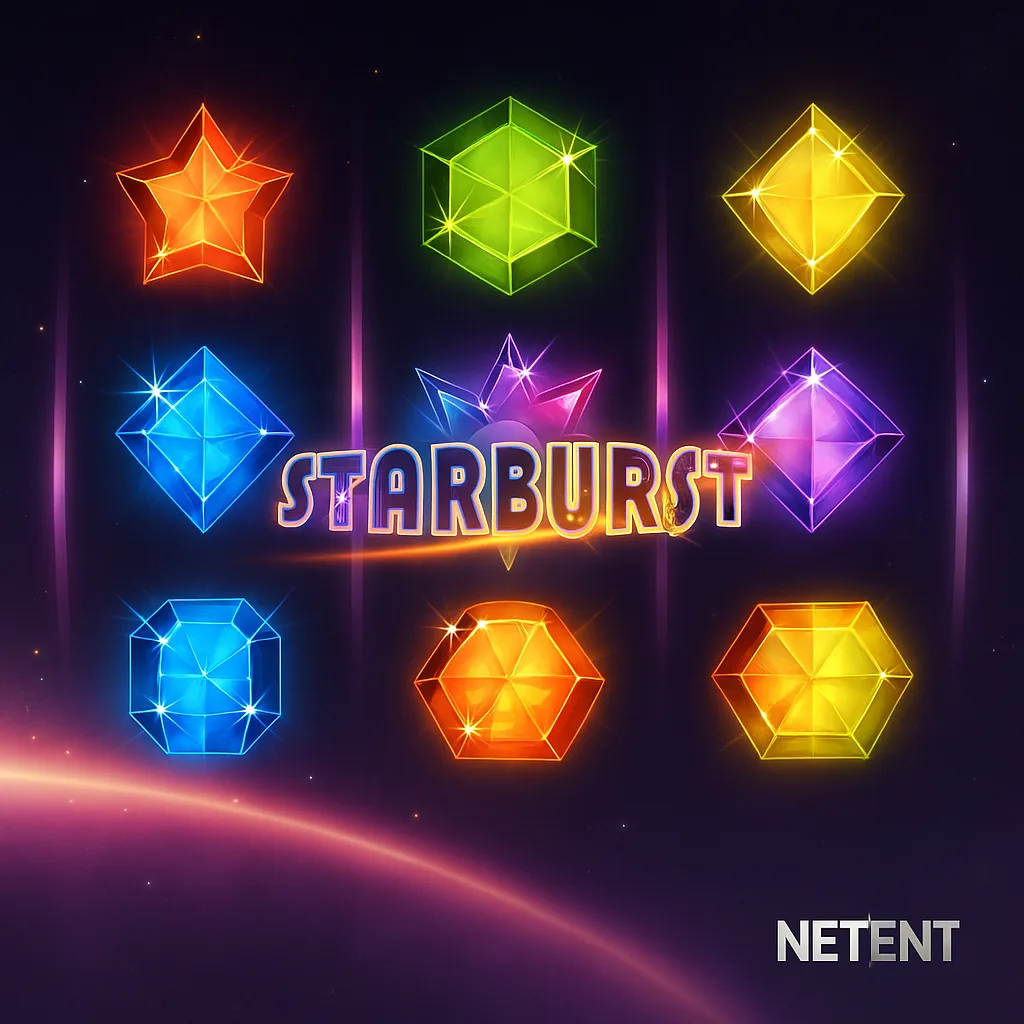 BoomerangBet - Starburst Slot Game - Wild Re-Spins
